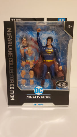 McFarlane DC Multiverse Superman: The Movie (1978) McFarlane Collector Edition 7" Figure Platinum Edition (Superman 3)