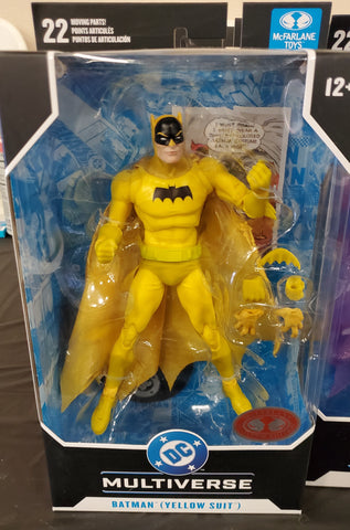 Batman Yellow Suit Action Figure