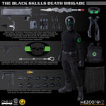 Mezco One:12 Collective Black Skull Death Brigade